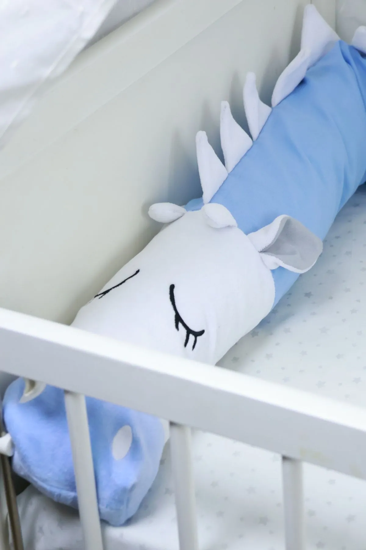 Zmajče Pajče plavi jastučić za bebe